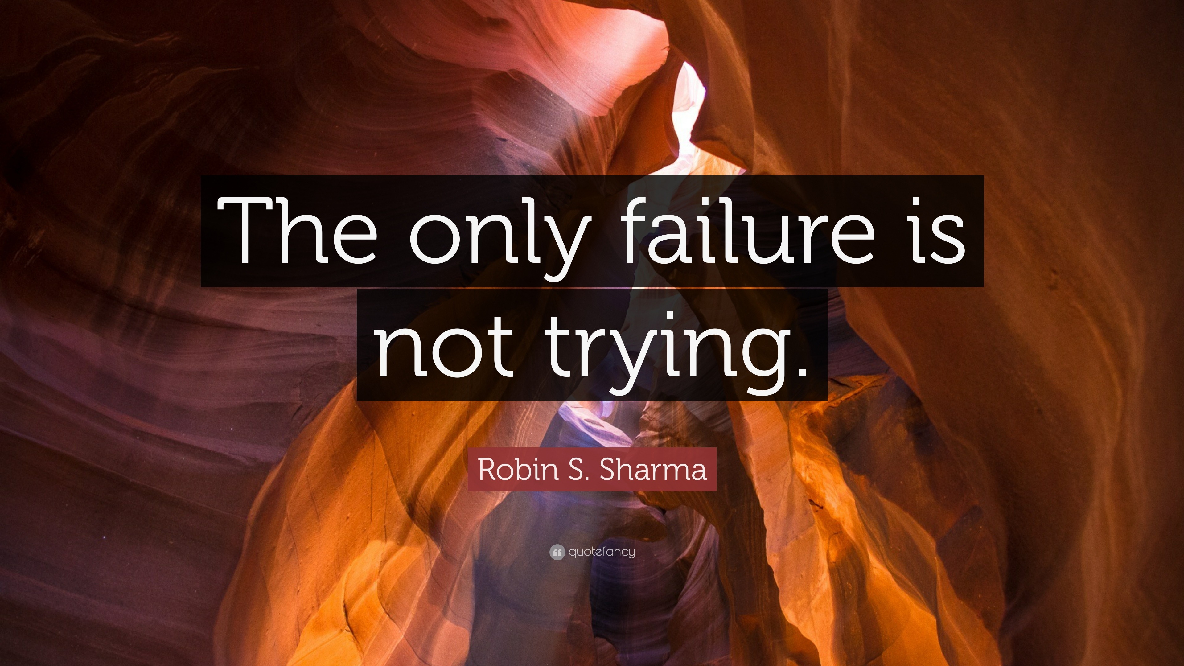 You’re Afraid to Fail. I’m Afraid to Not Try.